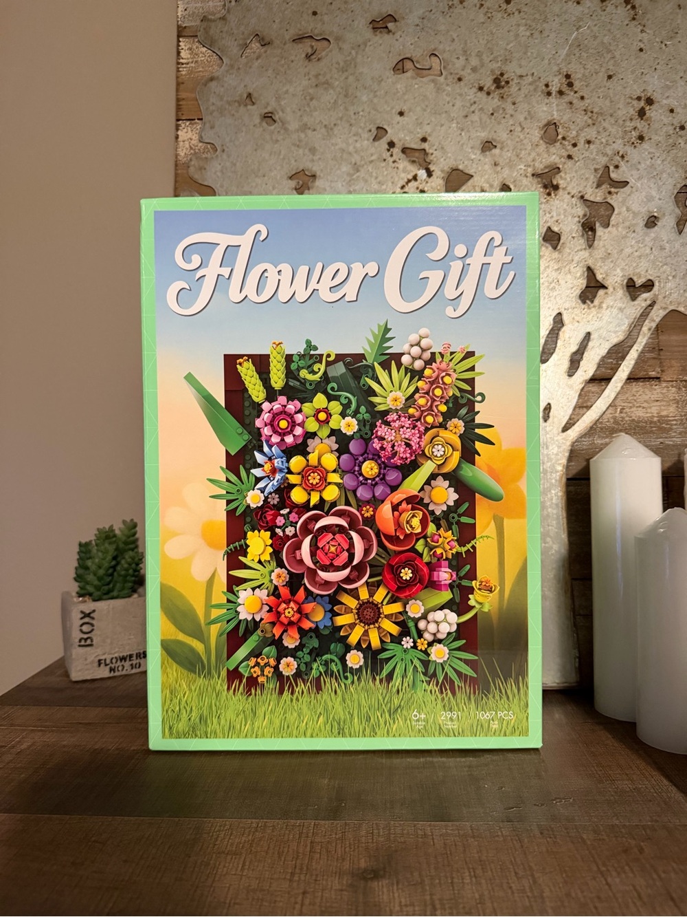 Flower Gift Flowers 1067pc Building Blocks Set 6+ For MPN 2991